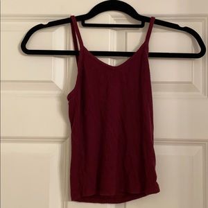 American eagle soft & sexy tank maroon